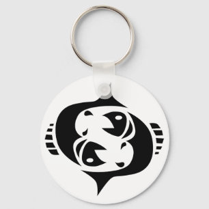 pisces key ring