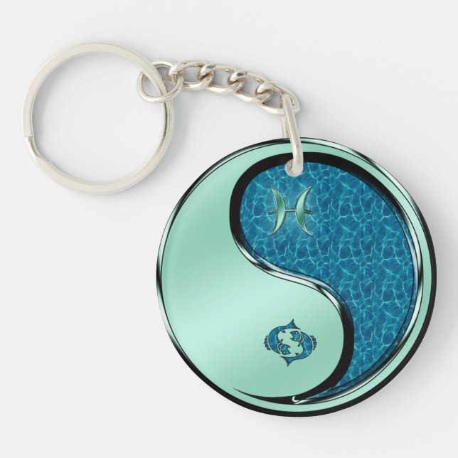 Pisces Key Ring (Front)