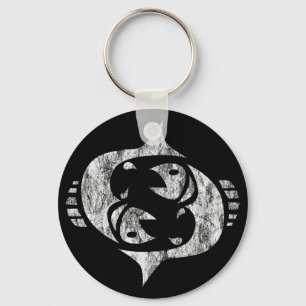 pisces key ring
