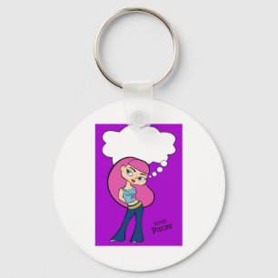 Pisces Keychain