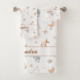 Pisces Kid Dreamy & Soft for Little Fish Bath Towel Set