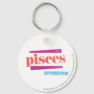Pisces LtPink Key Ring