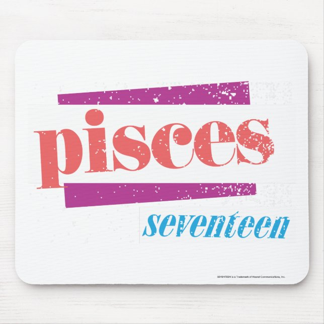 Pisces LtPink Mouse Mat (Front)