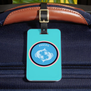 Pisces Luggage Tag