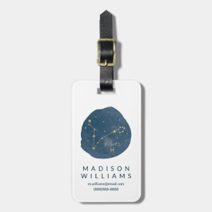 Pisces Luggage Tag