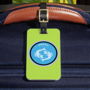 Pisces Luggage Tag