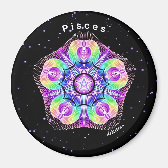 Pisces Magnet (Front)