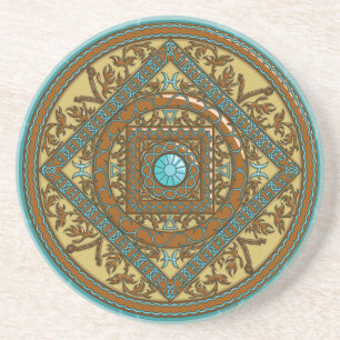 Pisces Mandala Coaster