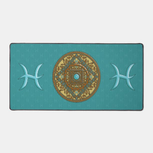Pisces Mandala Desk Mat