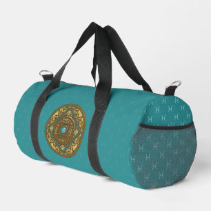Pisces Mandala Duffle Bag