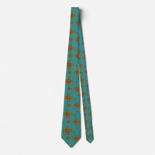 Pisces Mandala Men's Neck Tie