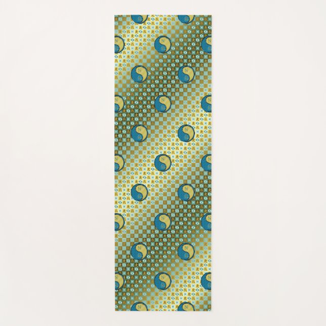 Pisces & Metal Dragon Yoga Mat (Front)