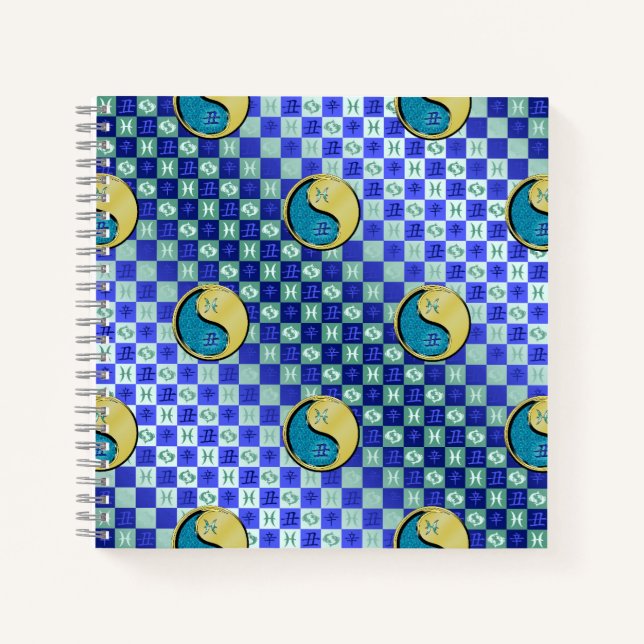 Pisces & Metal Ox Notebook (Front)