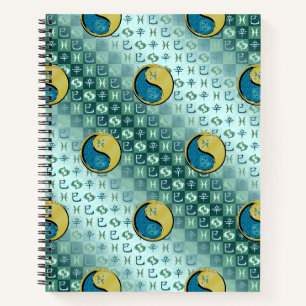 Pisces & Metal Snake Notebook