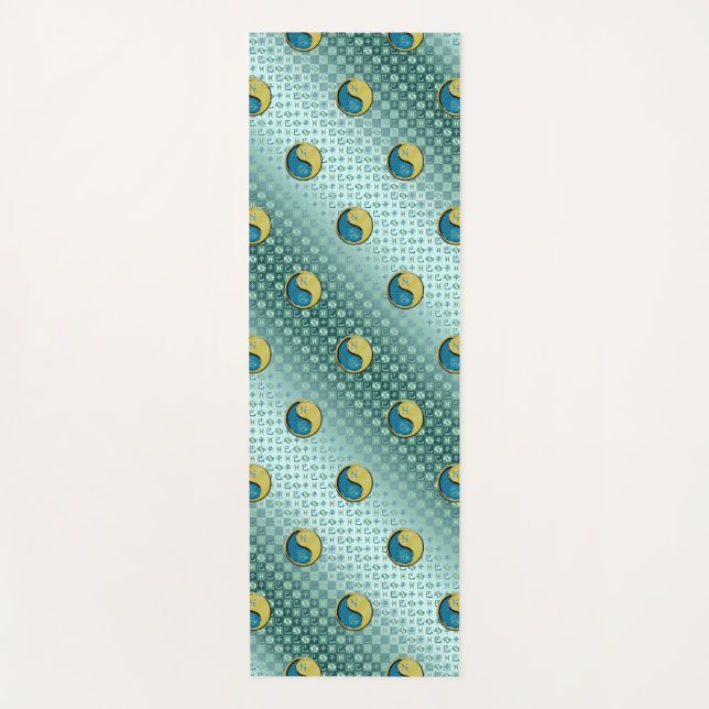 Pisces & Metal Snake Yoga Mat (Front)