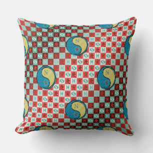 Pisces & Metal Tiger Cushion