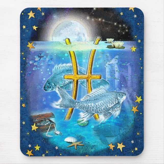 Pisces Mouse Mat (Front)