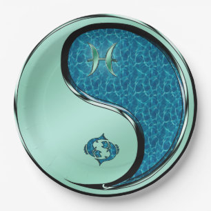 Pisces Paper Plate