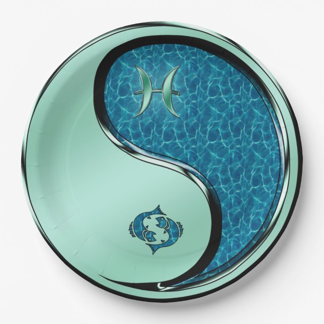 Pisces Paper Plate (Front)