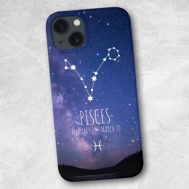 Pisces | Personalised Zodiac Constellation Case-Mate iPhone Case (Creator Uploaded)