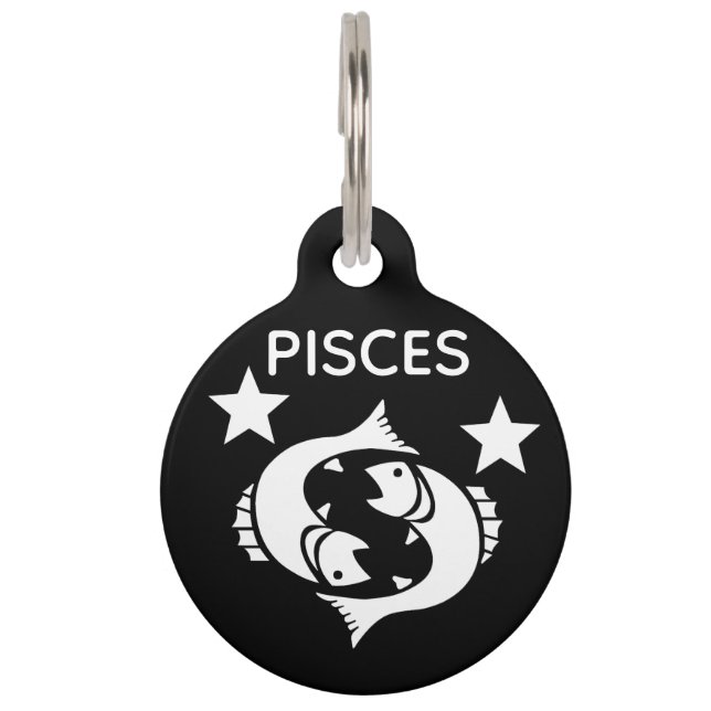 Pisces Pet Tag (Front)