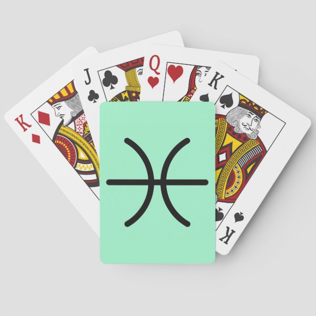 Pisces Playing Cards (Back)