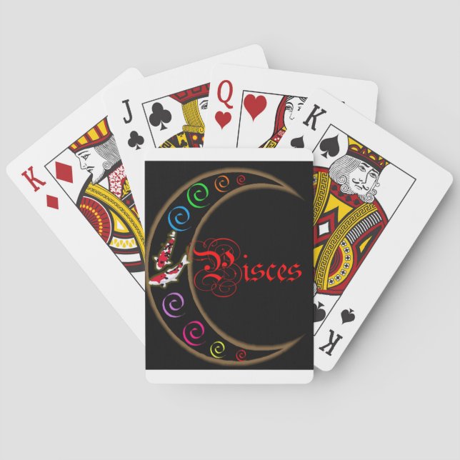 Pisces Playing Cards (Back)