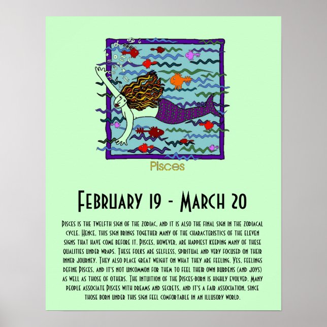 Pisces Poster (Front)