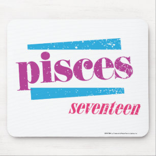 Pisces Purple Mouse Mat