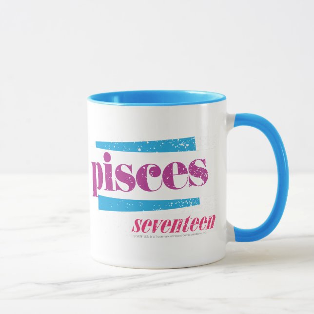 Pisces Purple Mug (Right)