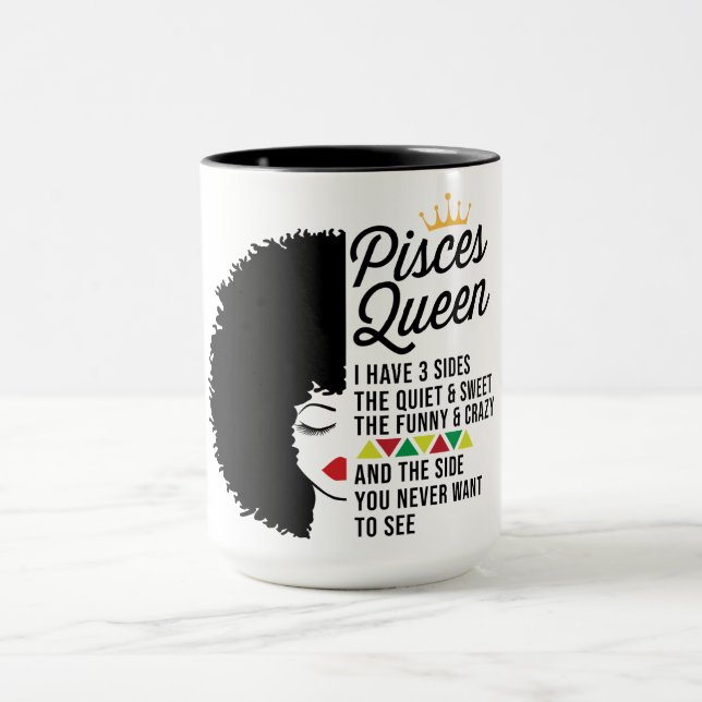 Pisces Queen Mug (Center)
