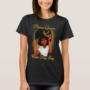 Pisces Queens Are Born in February 19 March 20 T T-Shirt
