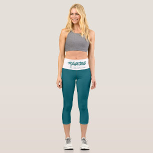 Pisces Reflection High Waisted Capris
