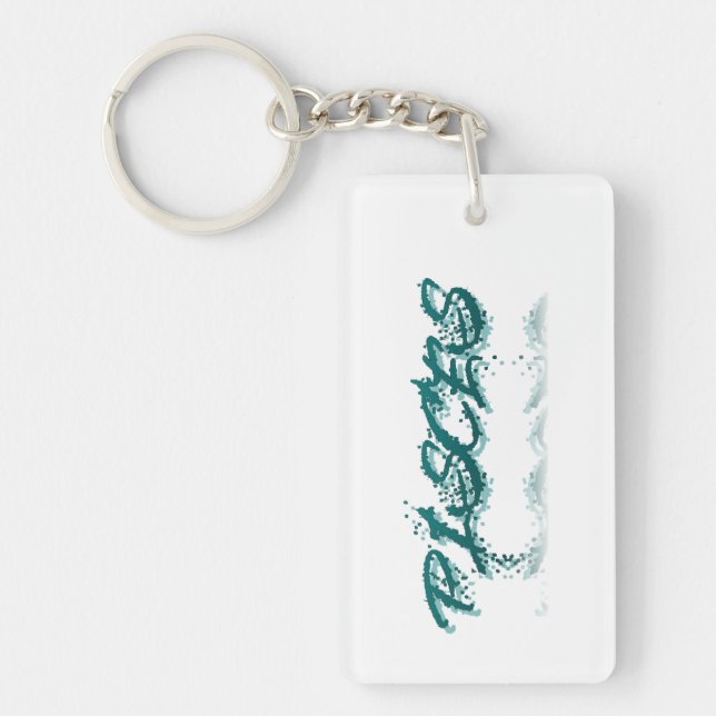 Pisces Reflection Key Ring (Front)