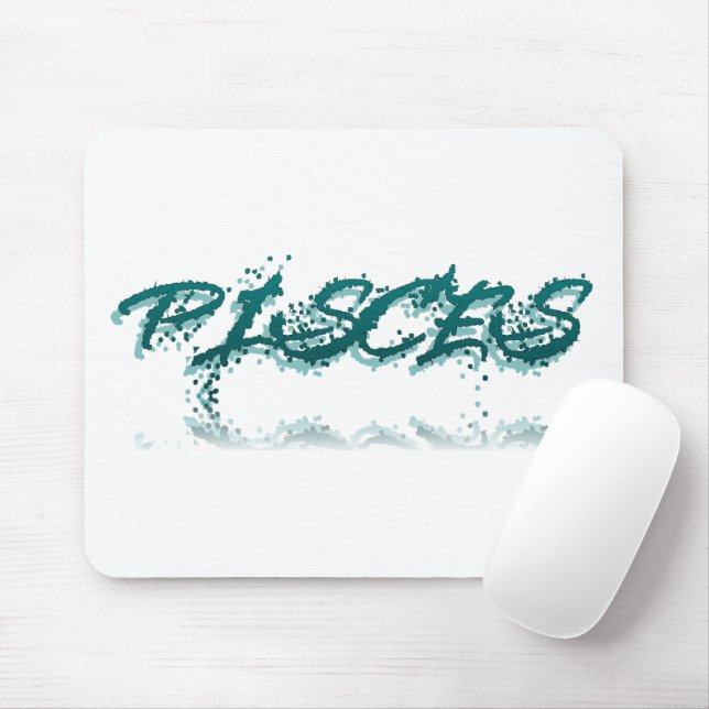 Pisces Reflection Mouse Mat (With Mouse)