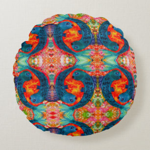 Pisces Round Pillow