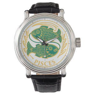 Pisces Sign of the Zodiac Watch