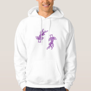 Pisces Sign Sweatshirt – Deep Purple Astrology