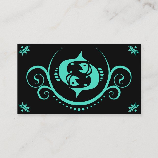 pisces sophistications business card (Front)