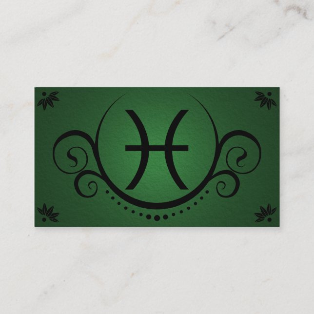 pisces sophistications business card (Front)