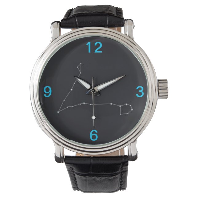 Pisces Star Map Watch (Front)