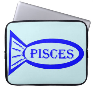 Pisces Star Sign Fish Laptop Bag