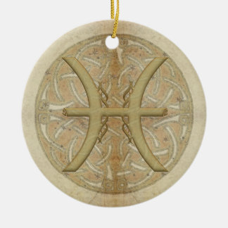Pisces Star Sign Personalised Ornament