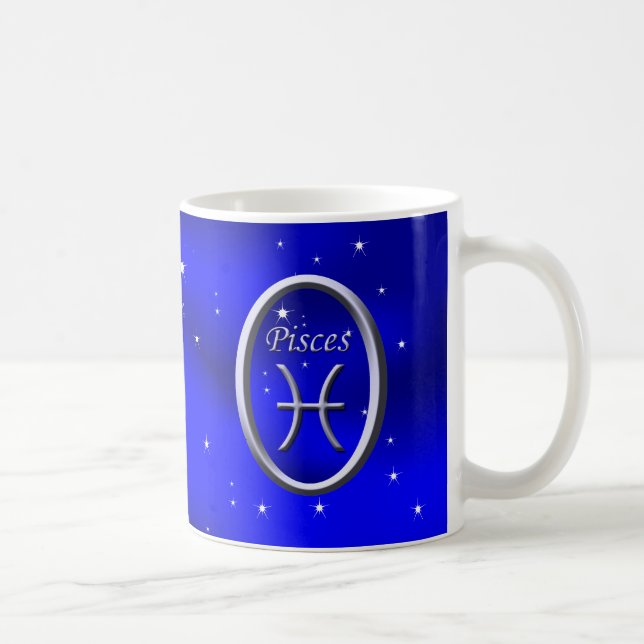 Pisces Starry Night Mugs (Right)