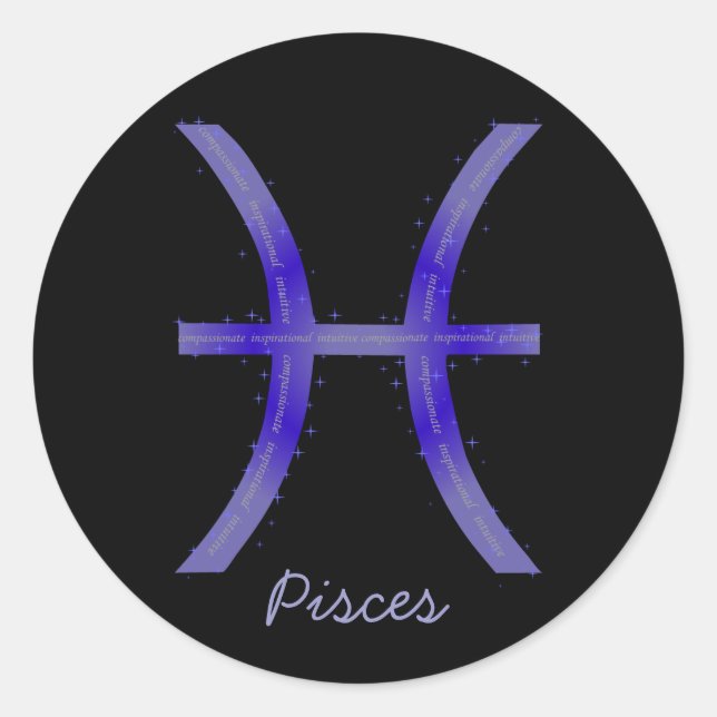 Pisces Sticker (Front)