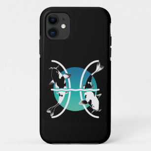 Pisces Symbol - Astrological Zodiac Sign iPhone 11 Case