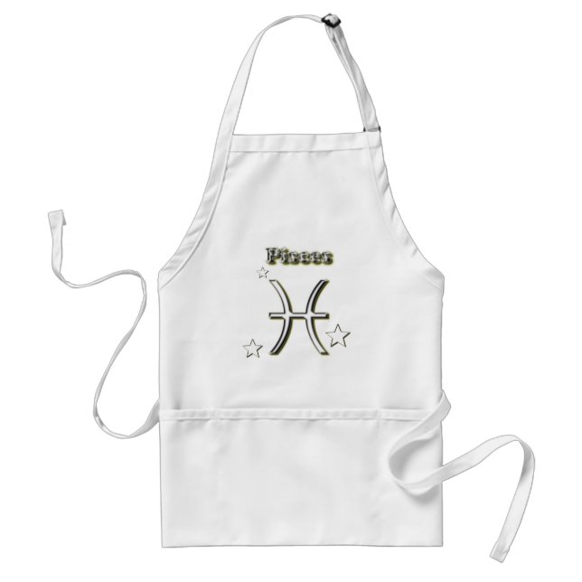 Pisces symbol standard apron (Front)