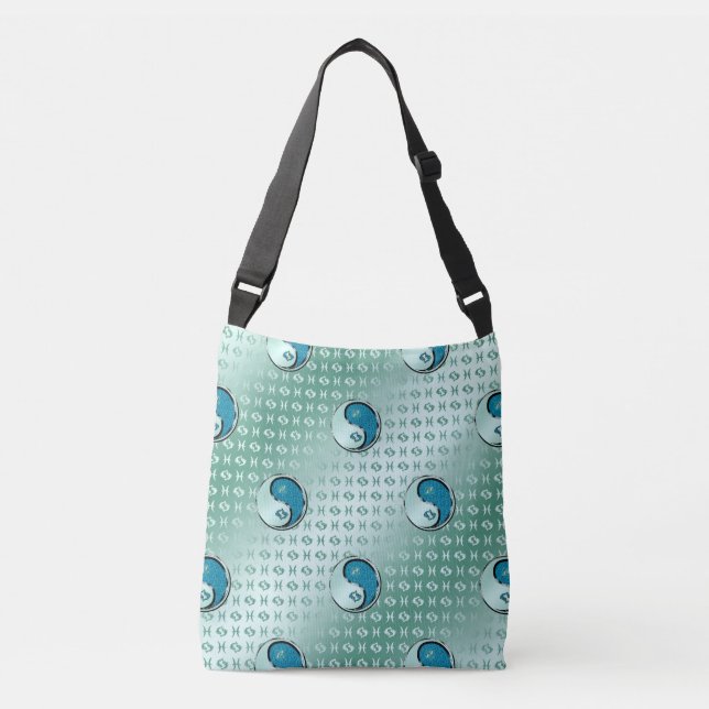 Pisces the Fish Crossbody Bag (Front)