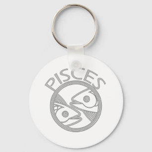 Pisces the Fish Key Ring