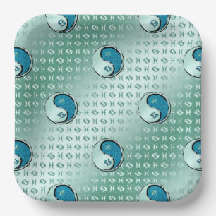 Pisces the Fish Paper Plate